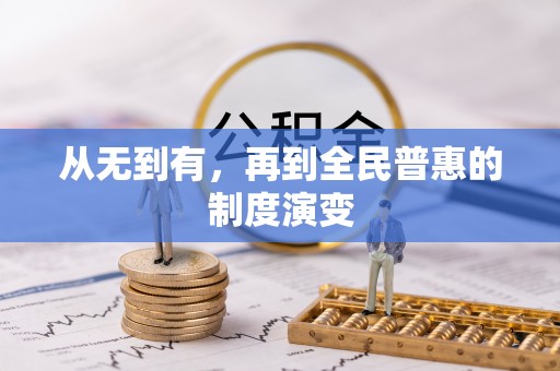 忠县从无到有，再到全民普惠的制度演变