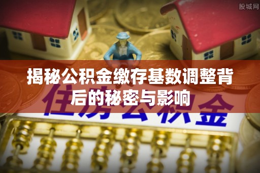 忠县揭秘公积金缴存基数调整背后的秘密与影响