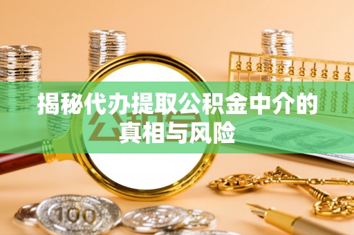 忠县揭秘代办提取公积金中介的真相与风险