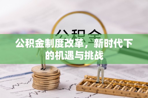 忠县公积金制度改革，新时代下的机遇与挑战