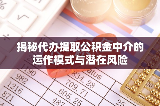 忠县揭秘代办提取公积金中介的运作模式与潜在风险