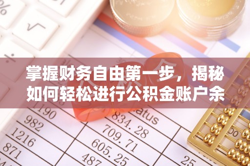 忠县掌握财务自由第一步，揭秘如何轻松进行公积金账户余额查询