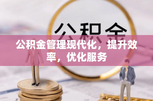忠县公积金管理现代化，提升效率，优化服务