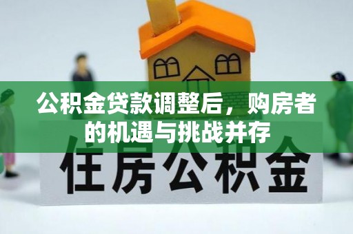 忠县公积金贷款调整后，购房者的机遇与挑战并存