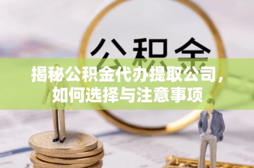忠县揭秘公积金代办提取公司，如何选择与注意事项