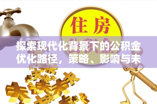 忠县探索现代化背景下的公积金优化路径，策略、影响与未来展望