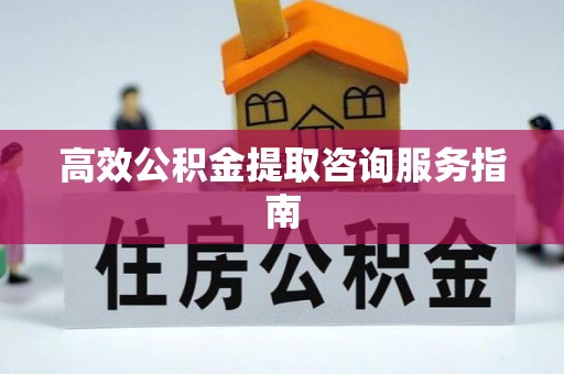 忠县高效公积金提取咨询服务指南